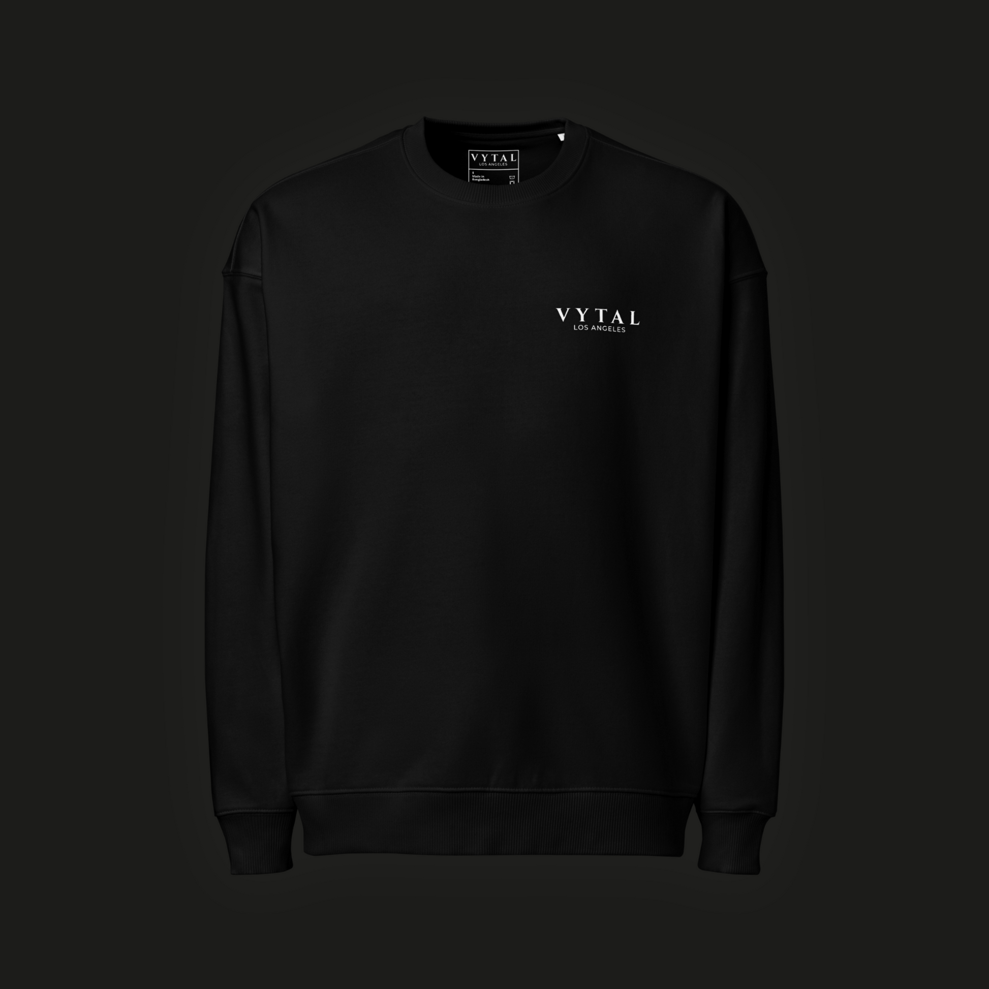 Elevated Oversized Premium Sweater, Certified Organic